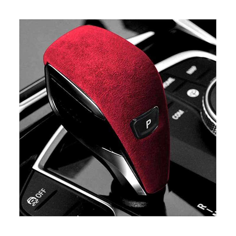 for Z4 G29 17-23 Red Tumbled Leather Shifter Cover Protective Cover Case