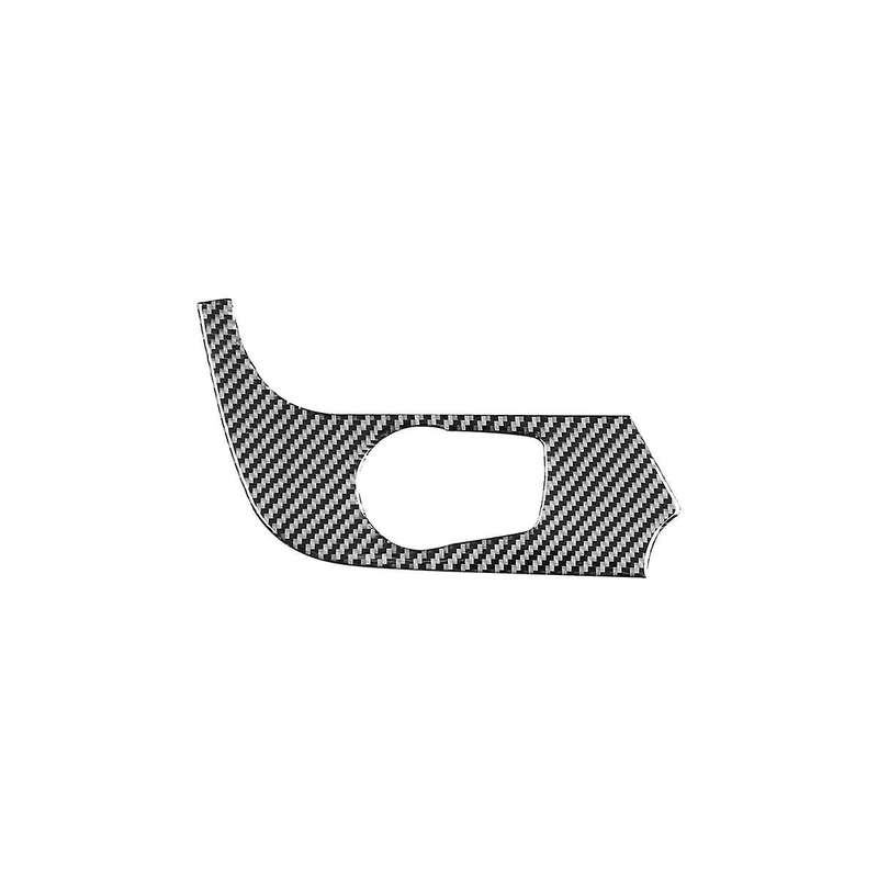 for Z4 E89 2009-2016 Carbon Fiber Headlight Switch Frame Panel Cover Trim Decoration Sticker Access
