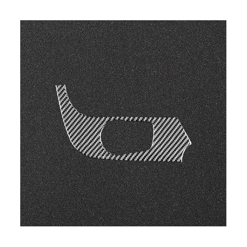 for Z4 E89 2009-2016 Carbon Fiber Headlight Switch Frame Panel Cover Trim Decoration Sticker Access