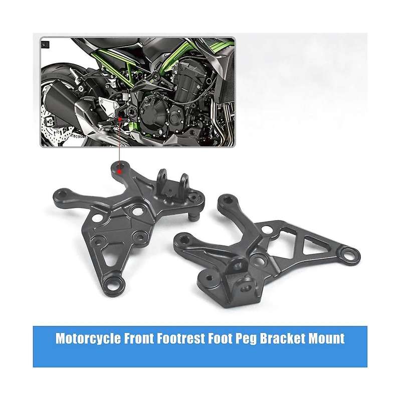 for Z900 2017-2021 Motorcycle Front Footrest Foot Peg Bracket Mount