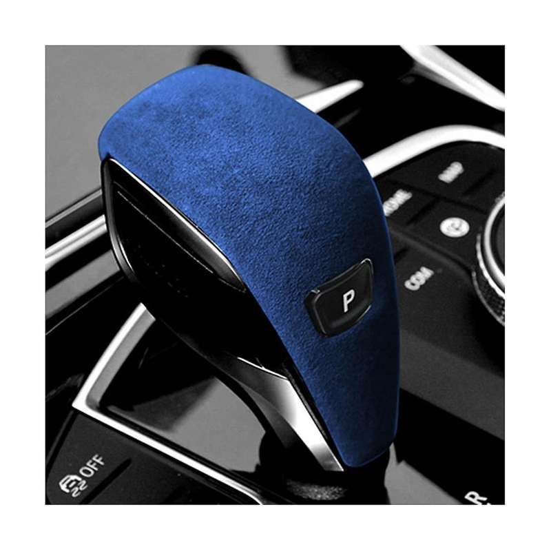 for Z4 G29 17-23 Royal Blue Tumbled Leather Shifter Cover Protective Cover Case