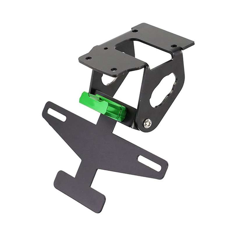 for Z900 Z 900 2017-2023 Motorcycle Rear License Plate Frame Folding Mounting Bracket with Led Light