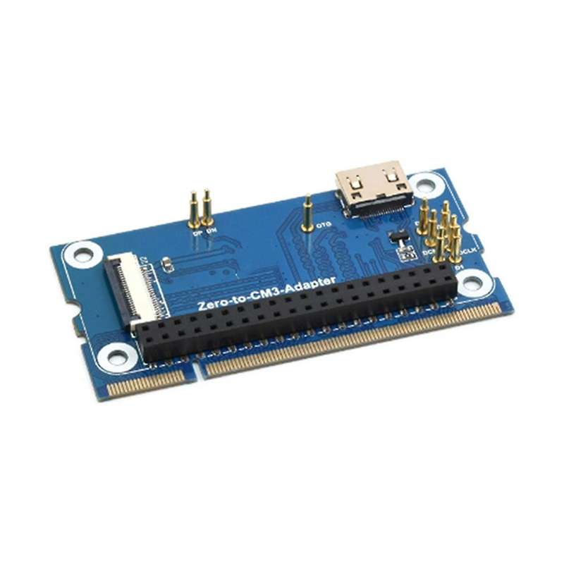 for Zero 2 W to Compute Module 3 Adapter for RPi Zero 2W to CM3 Adapter CM3+ Adapter Expansion Board