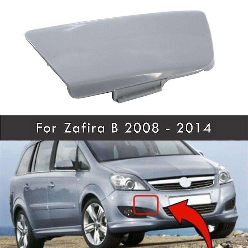 for Zafira B 2008 - 2014 Front Bumper Towing Eye Cover Cap Front Trailer Cover