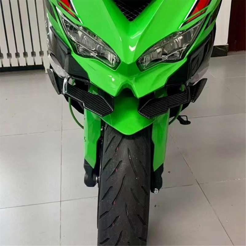 for Zx4r -4rr Zx25r 2022-2024 Motorcycle Front Fairing Aerodynamic Winglets Cover Protection Guards