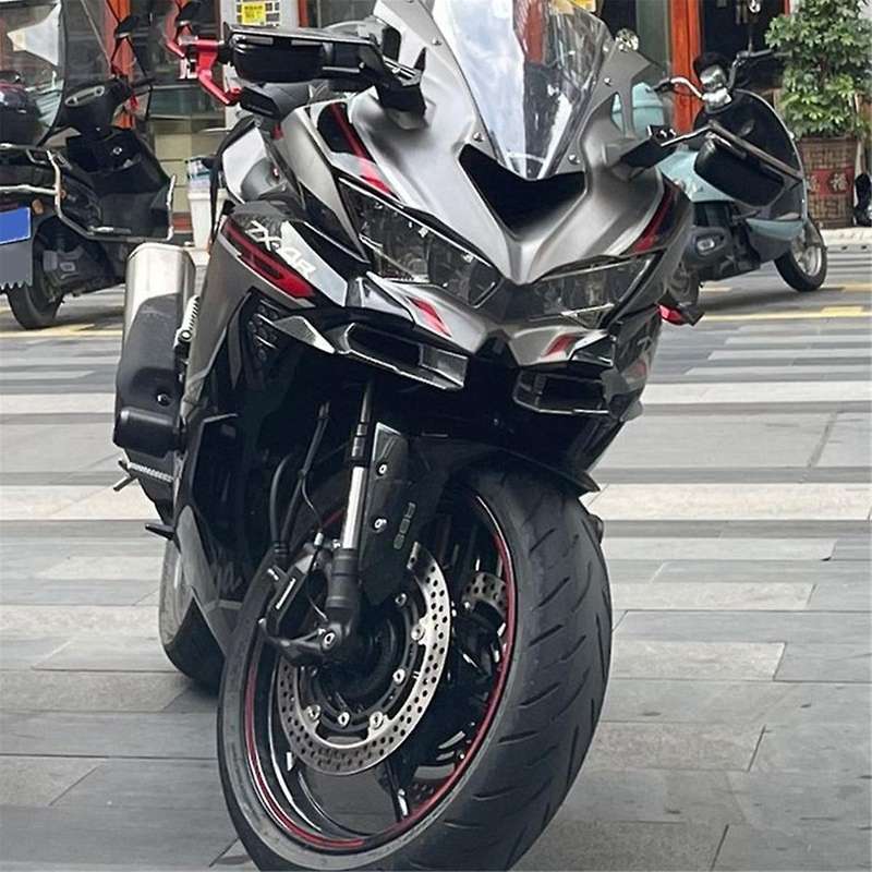 for Zx4r -4rr Zx25r 2022-2024 Motorcycle Front Fairing Aerodynamic Winglets Cover Protection Guards