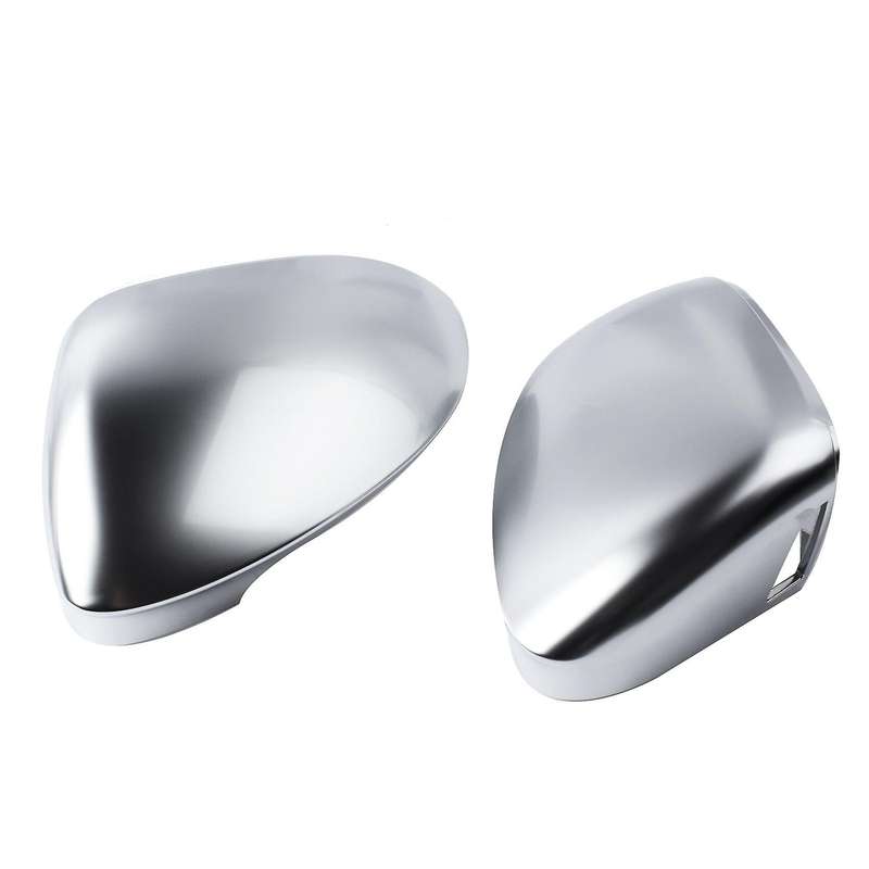 for Golf 8 2020 2021 Car Side Rearview Mirror Cover with Assist Hole Wing Mirror Shell