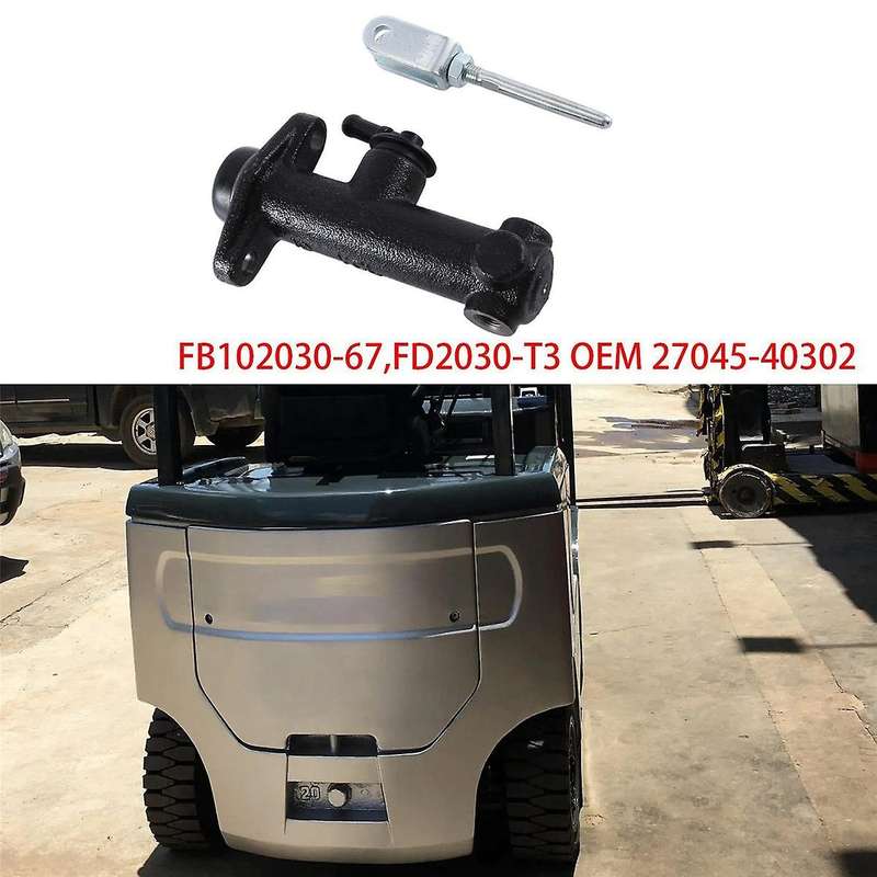 Forklift Parts Brake System Brake Master Cylinder with Push Rod for Tcm Fb10/20/30-6/7, Fd20/30-t3 2