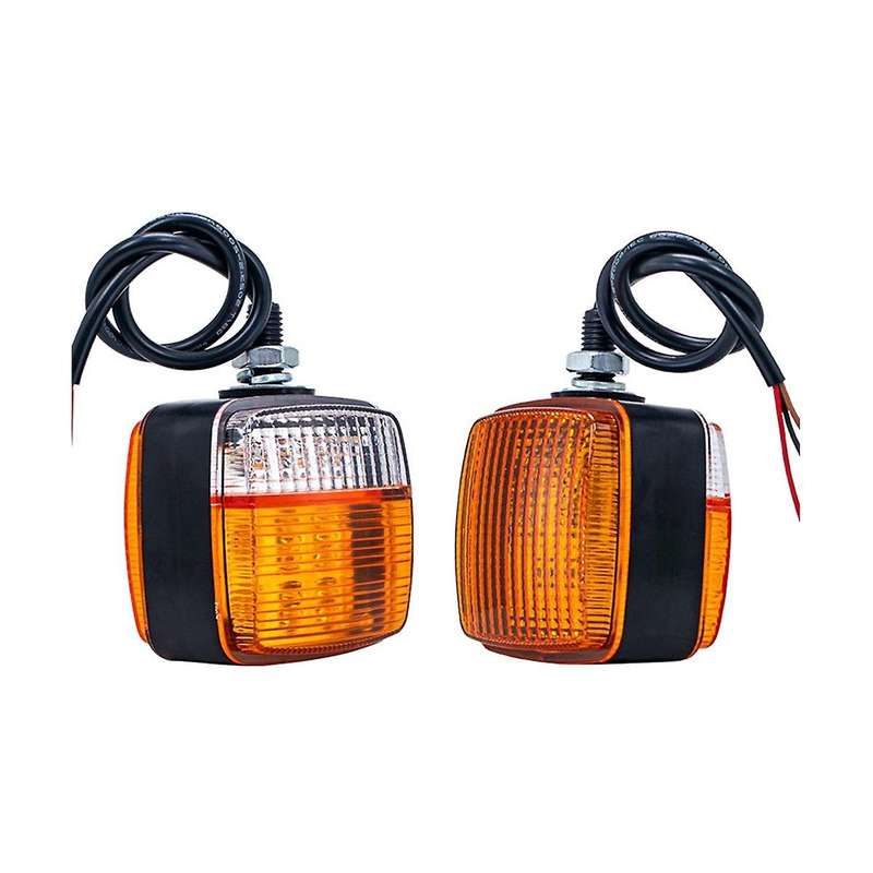 Forklift Turning Light Led Double-sided Small Light 12v Square Turning Front Light Parking Light Re