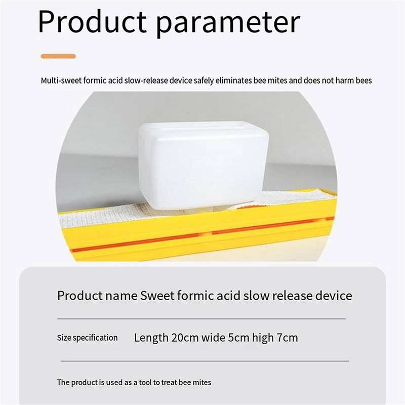 Formic Acid Treatment Of Varroa Mite Slow-release Device Beehive Mite Treatment Tools Beekeeping Equ