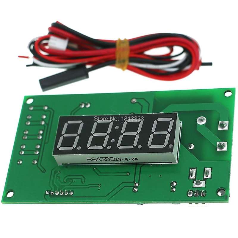 Four Digits Timer Control Board for Coin Acceptor Massage Chair Water Arcade Vending Washing Machine