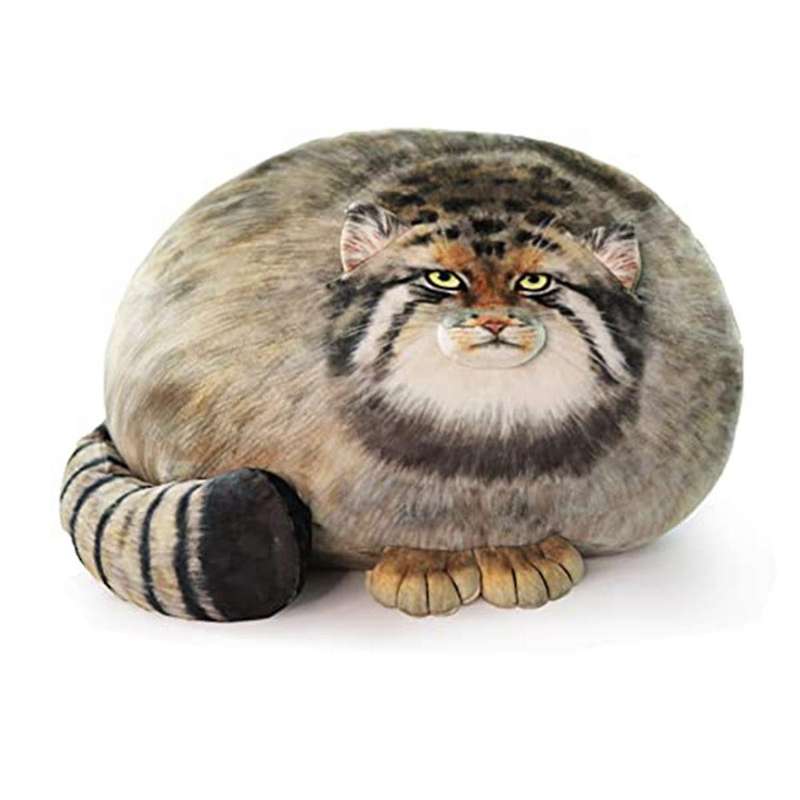 Fox Pillow Cute Stuffed Animals Soft Plushies,kitten Throw Pillow Doll Big-toys C