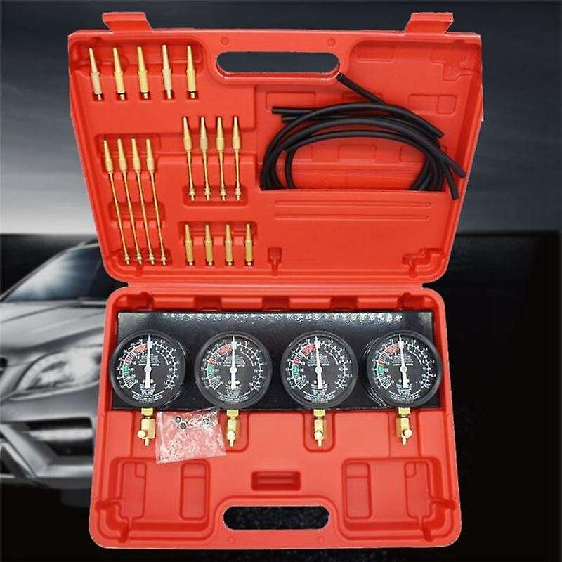 Four-Cylinder Vacuum Carburetor Synchronizer Sync 4 Gauge Motorcycle Balancer Vacuum Meter Synchrono