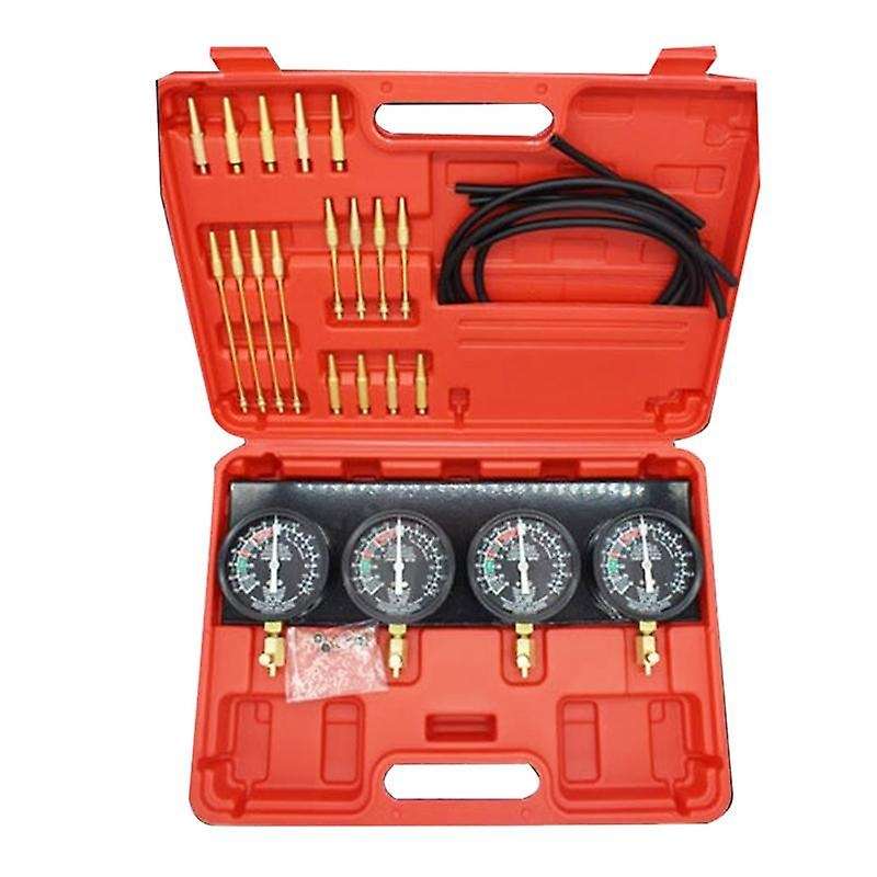 Four-Cylinder Vacuum Carburetor Synchronizer Sync 4 Gauge Motorcycle Balancer Vacuum Meter Synchrono