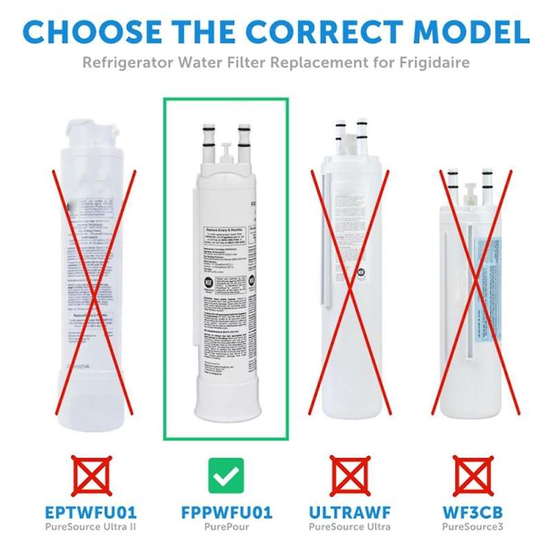 Fppwfu01 Refrigerator Filter Elements, Suitable for Pwf-1 Refrigerator Filter Elements, Water Filter