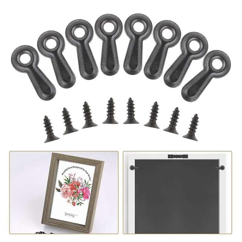 Frame Turn Button Fasteners Set, 100 Pcs Frame Backing Clips Photo Frame Hardware Clips