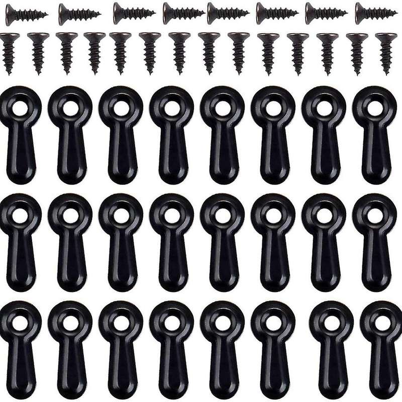 Frame Turn Button Fasteners Set, 100 Pcs Frame Backing Clips Photo Frame Hardware Clips