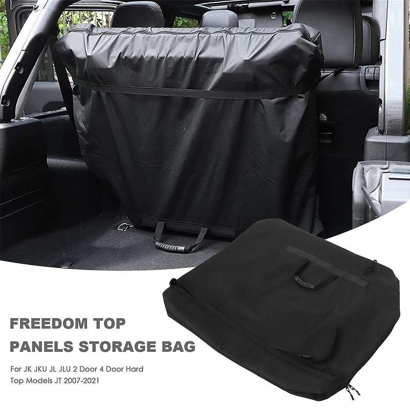 Freedom Top Panels Storage Bag for Wrangler Jk Jku Jl Jlu 2 Door 4 Door Hard Top Models Jt 2007-202