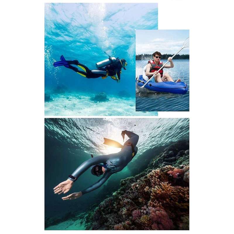 Freediving Lanyard Leash with Scuba Diver Wristband Strap Freediving Safety Rope for Freediving Scu
