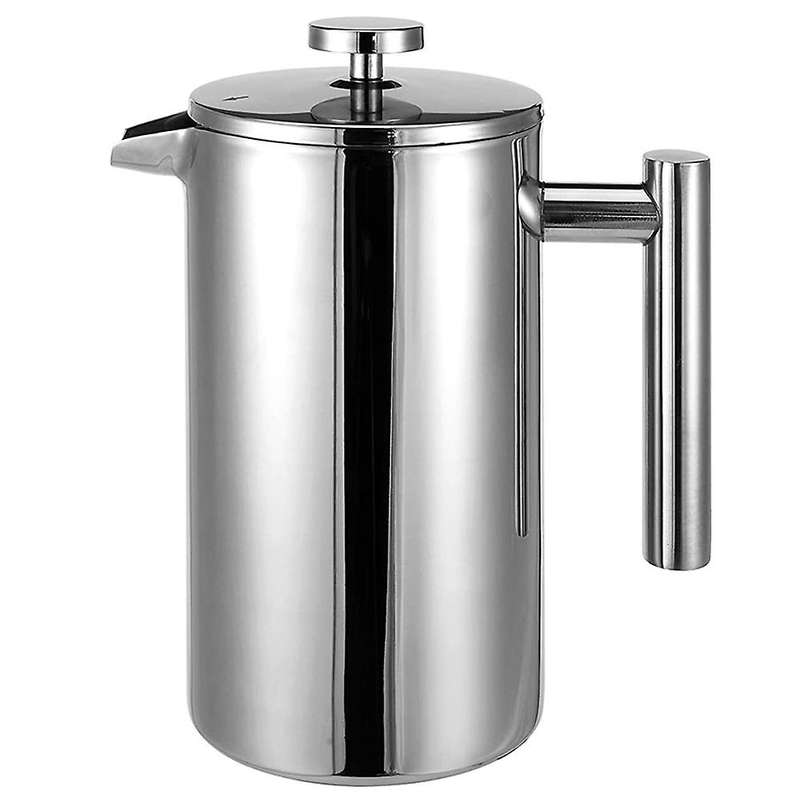 French Presses,French Press Coffee Maker Upgrade Rust-Free Stainless Steel Triple Filters Insulated