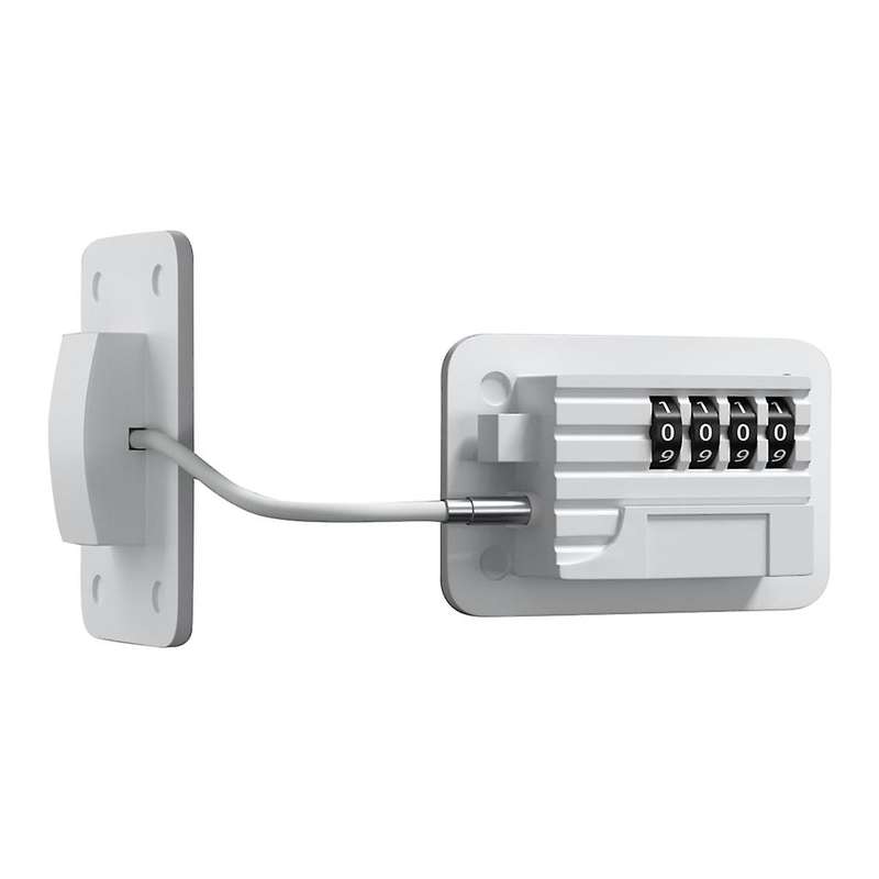 Fridge Lock 4-Digit Combination Lock for Refrigerators, Freezers and Cabinets, No-Drill Installation