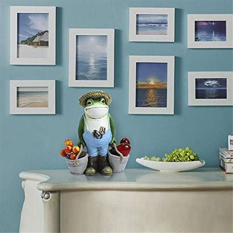 Frog Garden Decor, Frogs Garden Statue for Yard, Garden, Indoor Outdoor Decoration and Housewarming