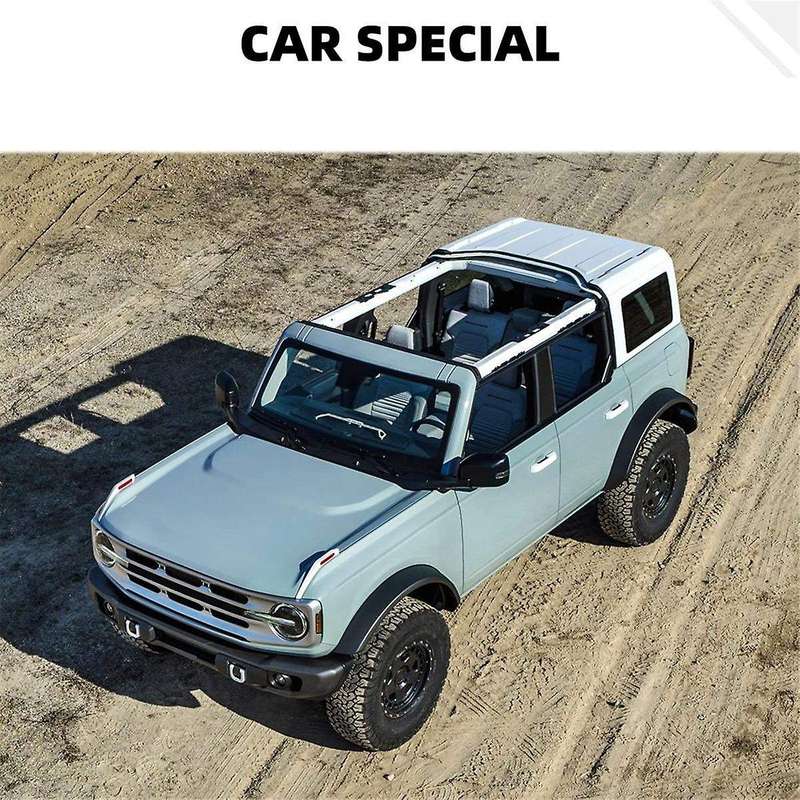 Front & Rear Top Grab Handles Grab Bar Kit for 2021 2022 2023 4 Door Interior Accessories