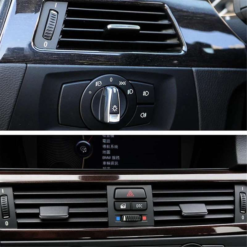 Front A/C Air Vent Outlet Tab Clip Repair Kit for 3 Series E90 2005-2012 Front A/C Air Conditioning