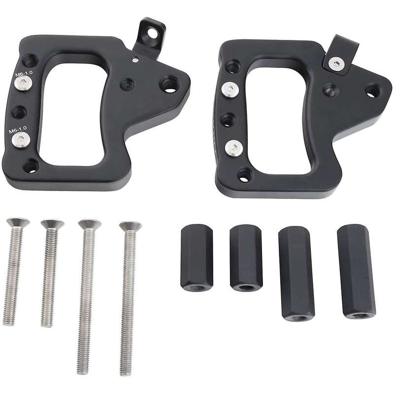 Front Aluminum Grab Handles Holding Hands,Front Grip Handle Handle for Wrangler JK 2007-2018,2 PCS