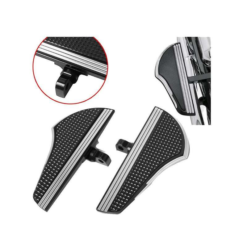 Front and Rear Footrests Motorcycle Accessories for Xl 883 Xl1200 X48 72, As Shown