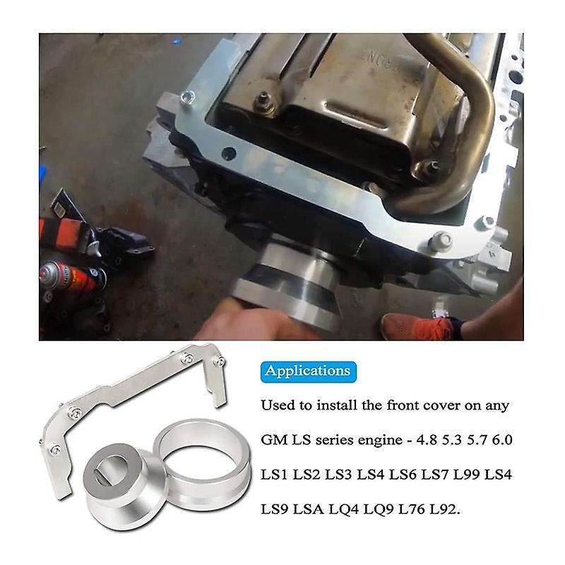 Front and Rear Cover Alignment Tool & Oil Pan Alignment Tool for LS1 LS3 LS6 for 1500