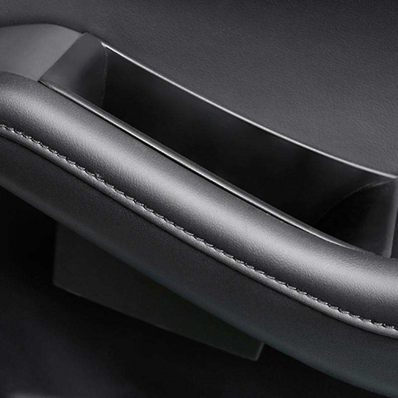 Front and Rear Doors Storage Box ABS Plastic Black for 2020