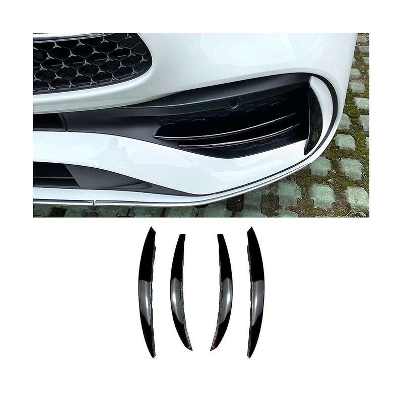 Front Bar Air Inlet Grille Trim Modification Front Fog Light Grille Car for C-class W206 C200 C260