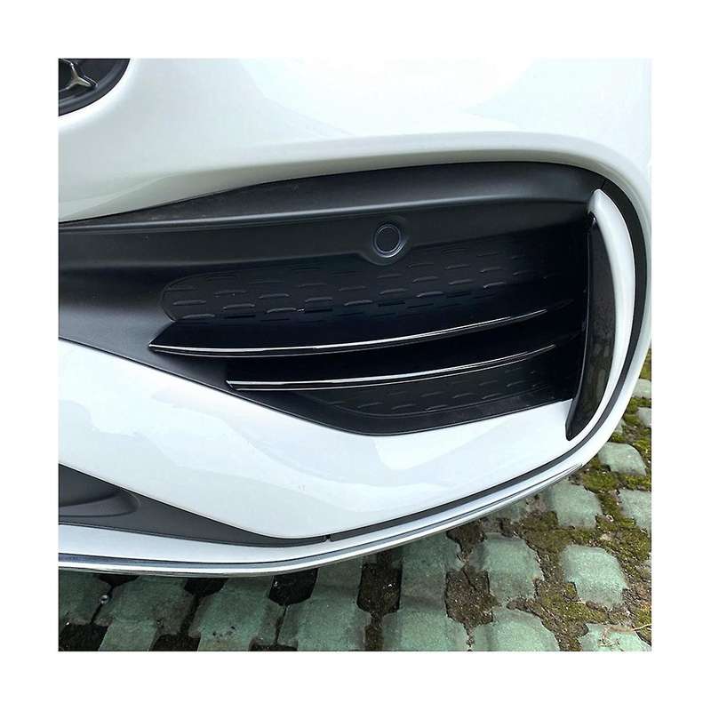 Front Bar Air Inlet Grille Trim Modification Front Fog Light Grille Car for C-class W206 C200 C260