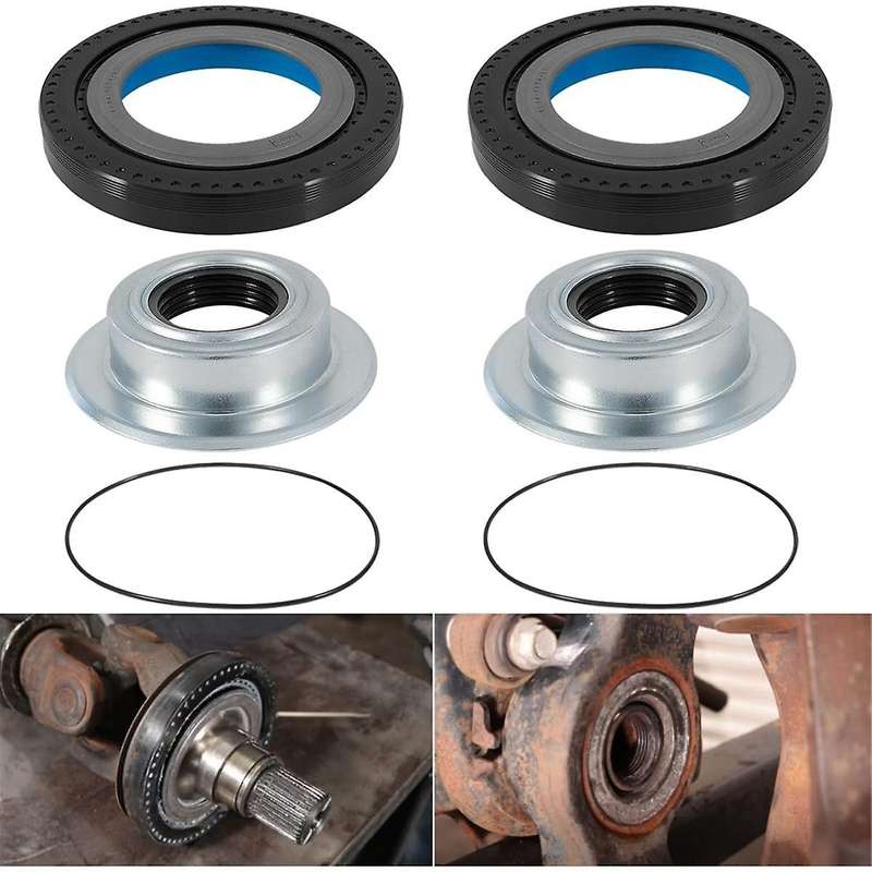 Front Axle Vacuum Knuckle Seal & Outer Tube Seals Kit for F250 F450 F550 2005-2019 ,2017426 2014835