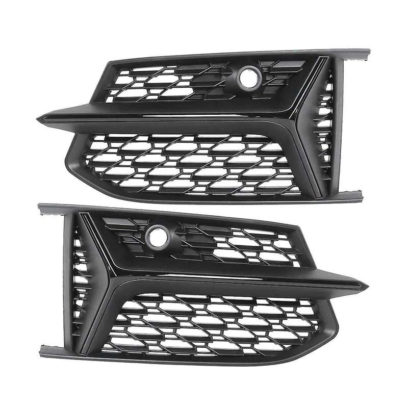 Front Bar Surround Honeycomb Grid Fog Light Grille Car for A6 C8 S6 2019 2020