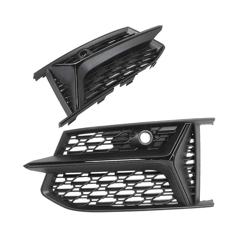 Front Bar Surround Honeycomb Grid Fog Light Grille Car for A6 C8 S6 2019 2020