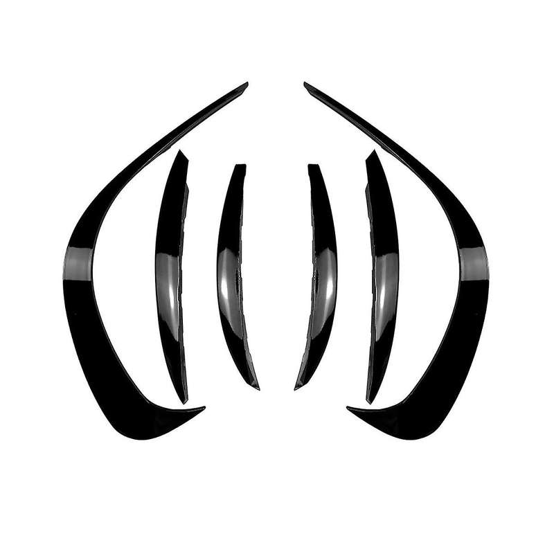 Front Bar Grille Trim Front Spoiler Front Bar Air Knife Exterior Trim Auto for - C-class W206 2021