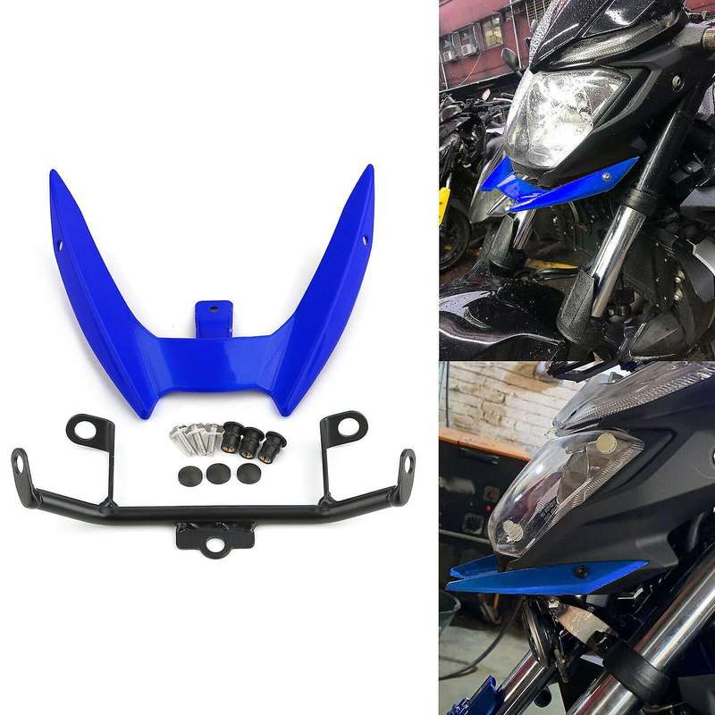 Front Beak Upper Fairing Headlight Stay Bracket for MT25 MT03 MT-25 MT-03 2015-2020 Blue
