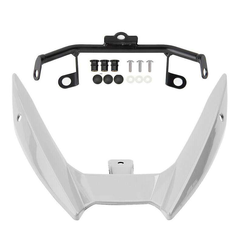 Front Beak Upper Fairing Headlight Stay Bracket for MT25 MT03 MT-25 MT-03 2015-2020 Silver