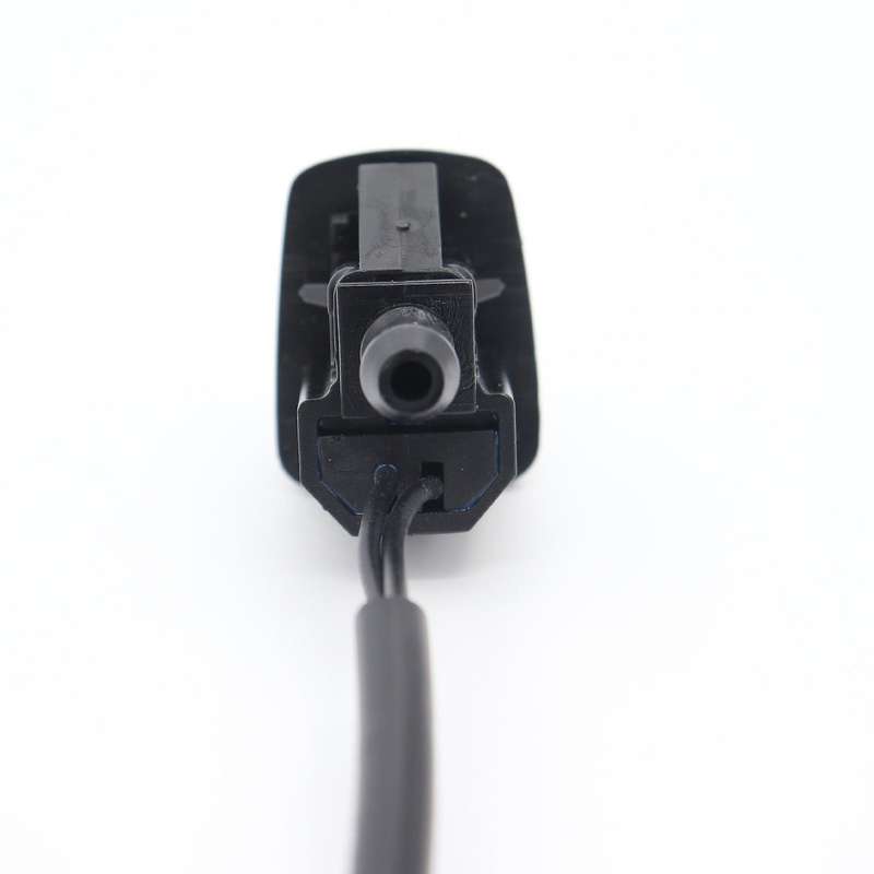 Front Black Windshield Wiper Spray Jet Compatible BMW E60 525I 530I M5 04-10
