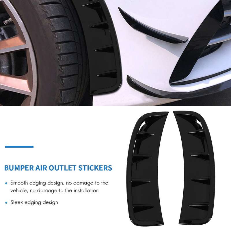 Front Bumper Air Outlet Stickers Trim Cover for Mercedes a Class W177 A180 A200 A220 A250 Sports Ac