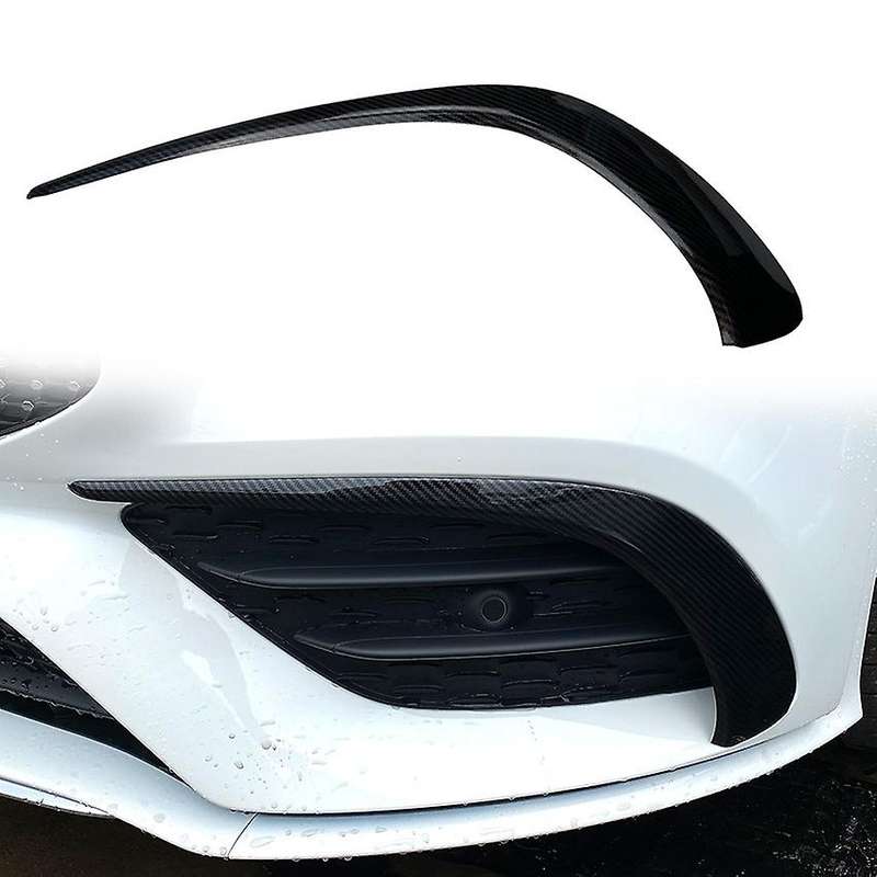Front Bumper Fog Lamp Cover Trim Stickers Accessories for C Class CLA C118 CLA200 260 2020+ B
