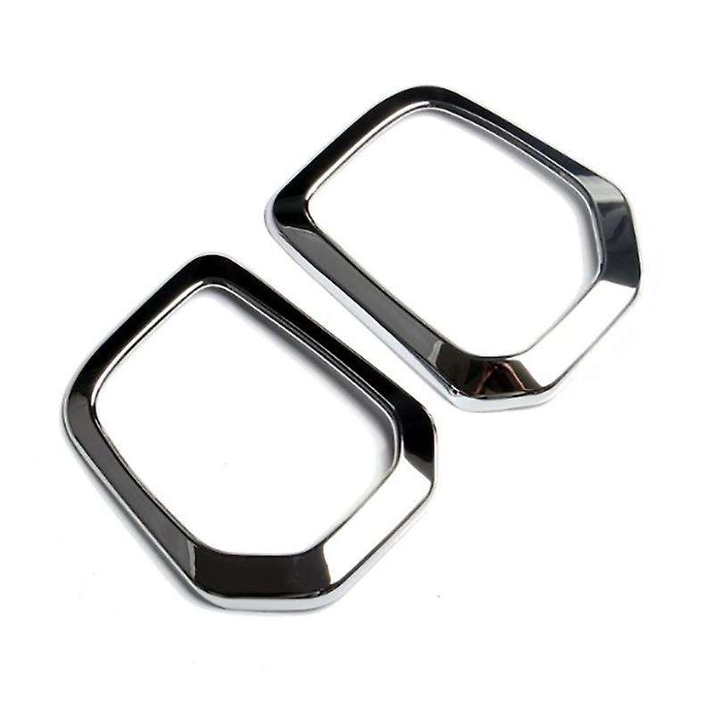 Front Bumper Fog Cover Molding Trims Front Fog Lamp Decorative Ring Frame Car Accessories for 2015-2