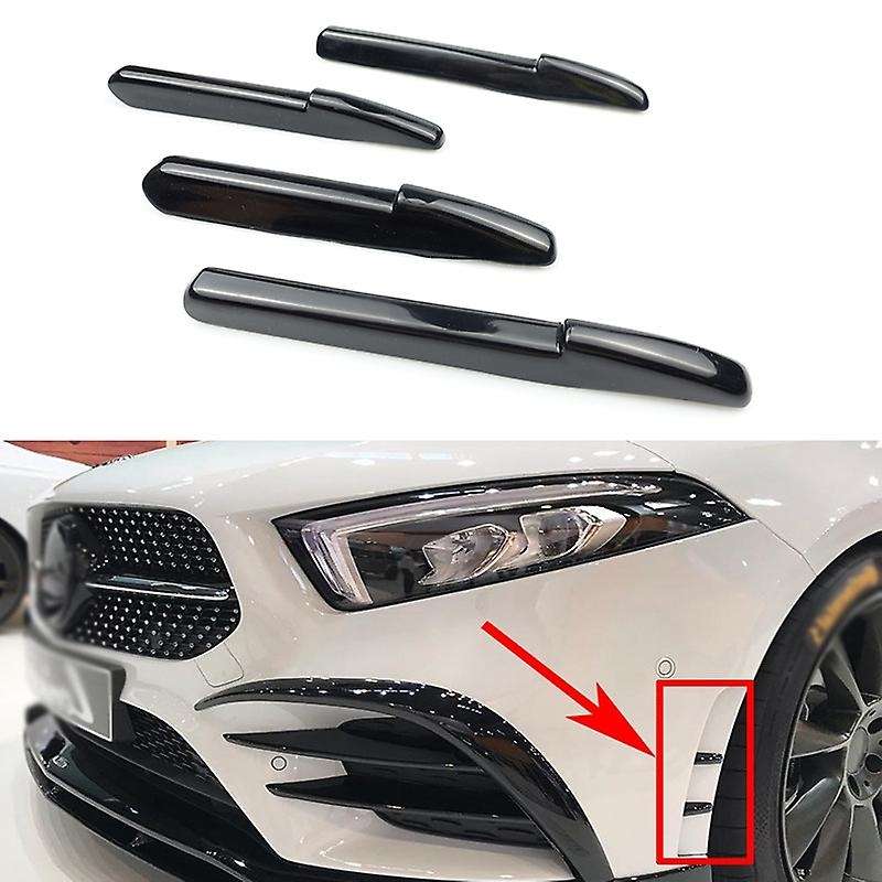 Front Bumper Fog Lamp Air Vent Cover Trim Side Car Sticker for A Class W177 A180 A200 A250 A35 2019+