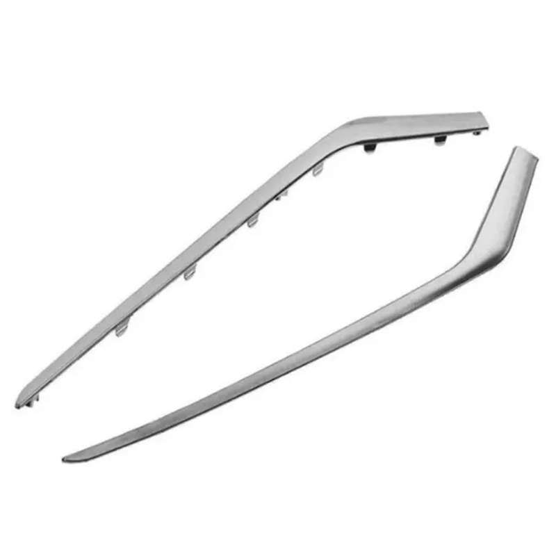 Front Bumper Fog Chrome Lower Bumper Trim Replacement for 2018-2019 86551-E6700 86552-E6700 86551E67