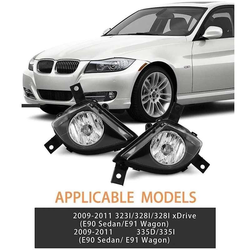 Front Bumper Fog Lamp Driving Light 63177199893 63177199894 for - 3 Series E90 E91 328I 335I 2009 20