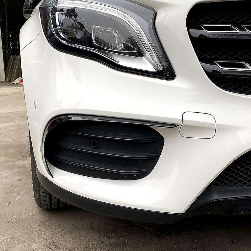 Front Bumper Fog Lamp Cover Trim Stickers Accessories for GLA220 GLA250 X156 2017-2019