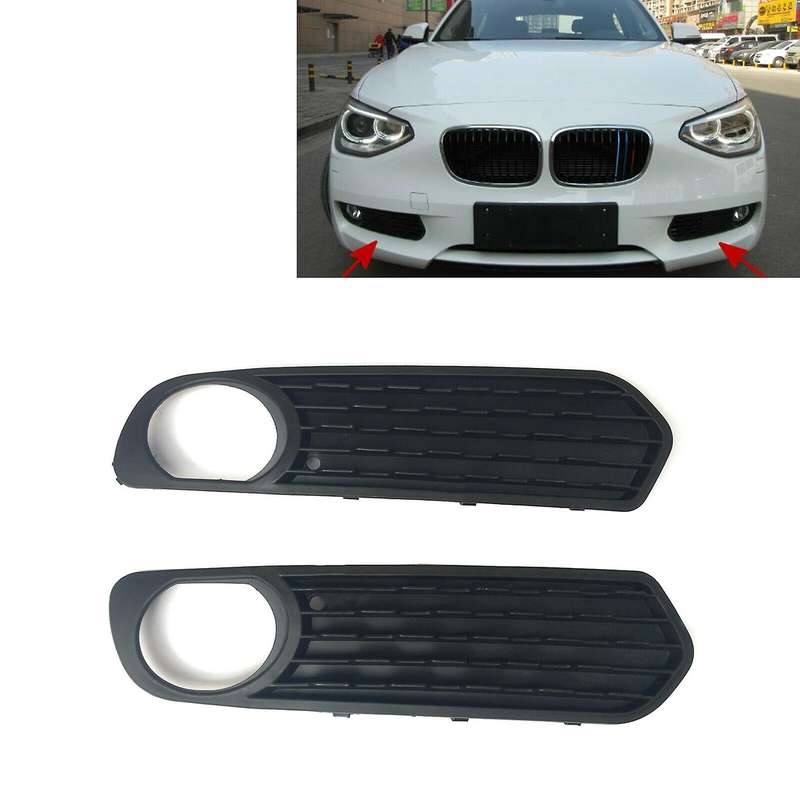 Front Bumper Fog Light Covers Fog Lamp Grilles for - F20 10-12 51117245869,51117245870