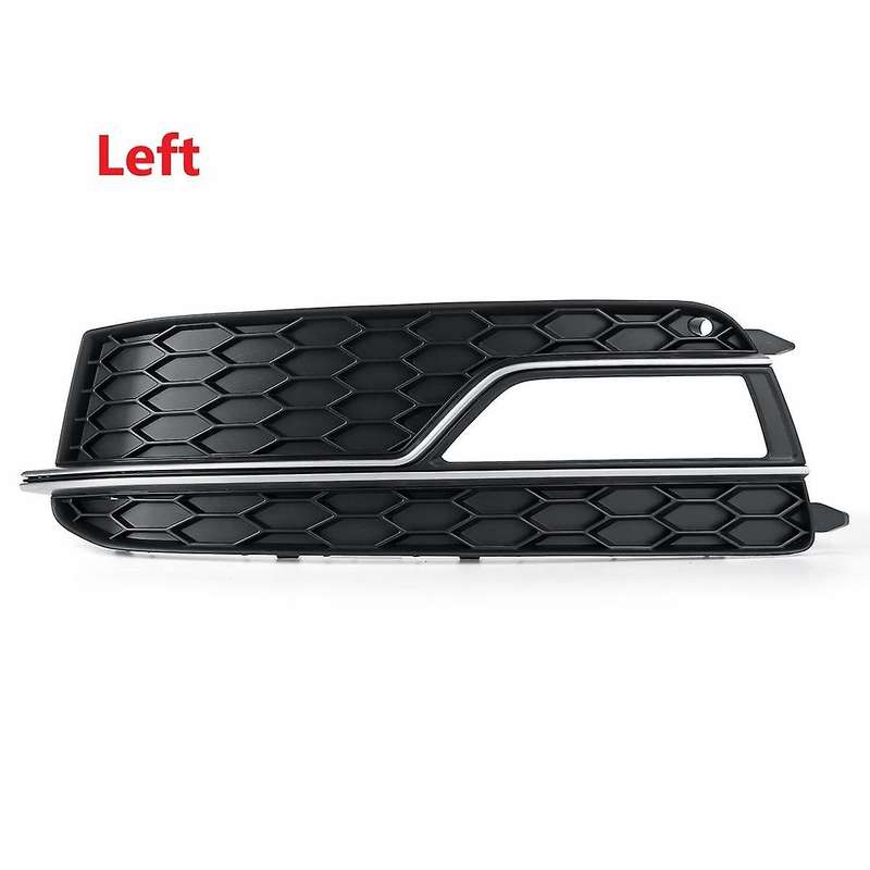 Front Bumper Fog Light Grill Cover Fog Lamp Lower Grille for A5 S5 2013-2016 8t0807681k 8t0807682k